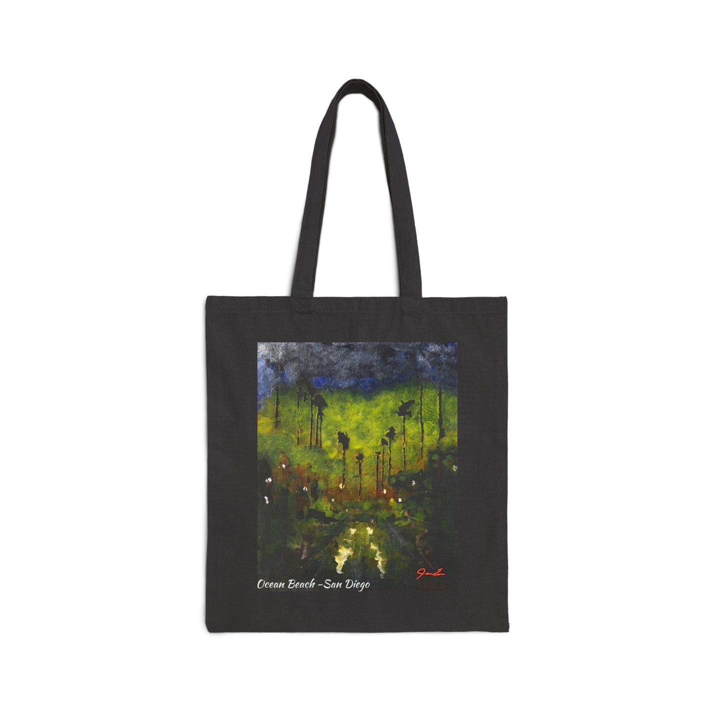 OB Night Cotton Canvas Tote Bag
